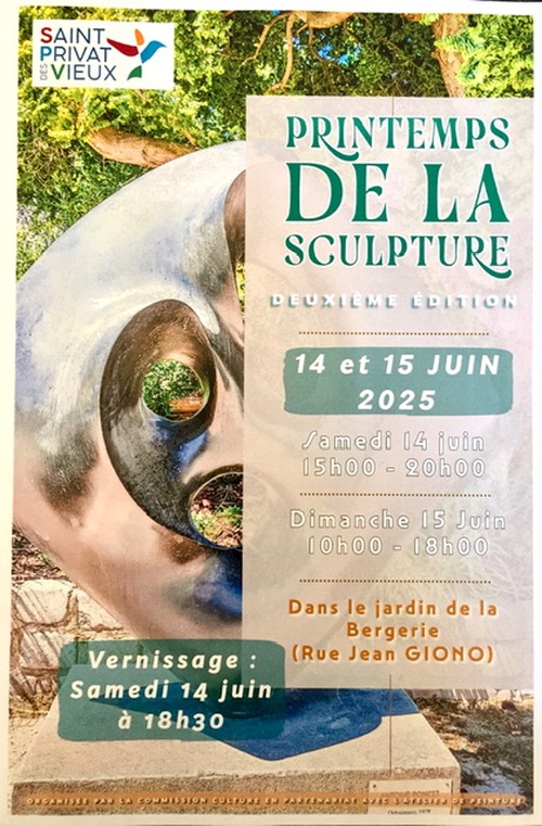 2025 printemps de la sculpture